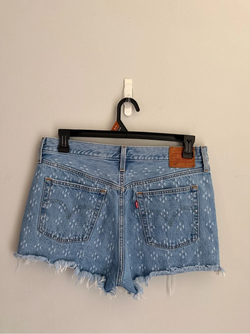 Levi's 501 High-Waisted Denim Short - Dottie Blues W32